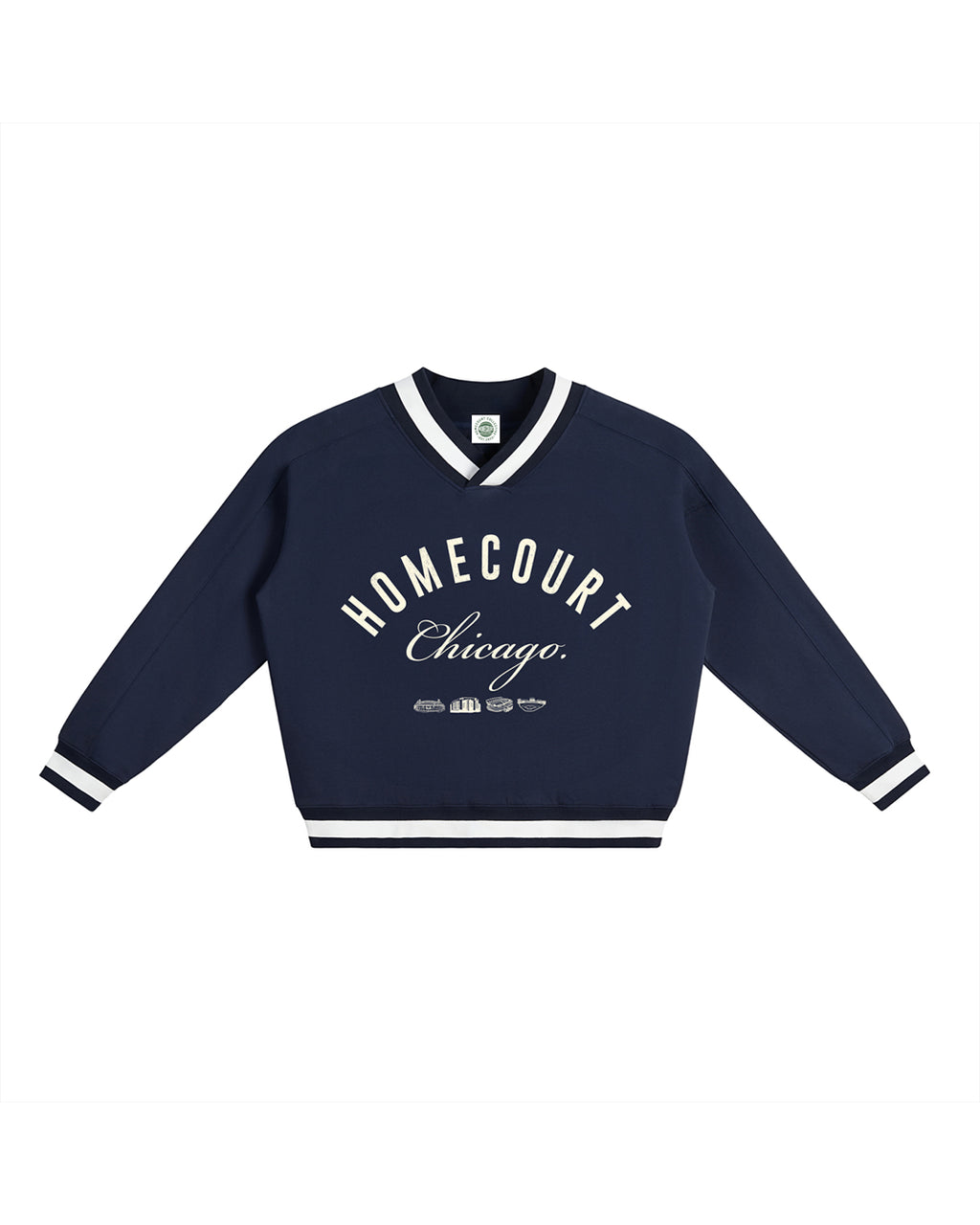 Homecourt Chicago Classic Pull-Over Sweater