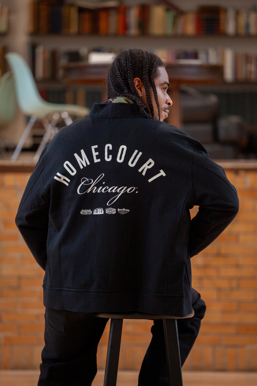 Homecourt Chicago Heavyweight Cardigan