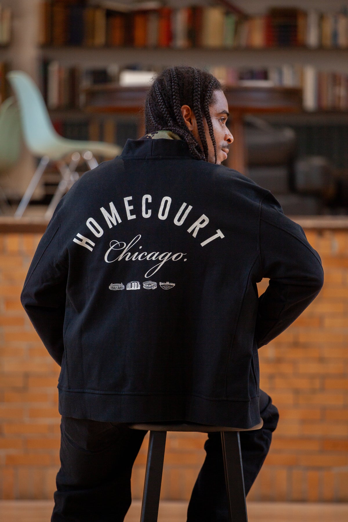 Homecourt Chicago Heavyweight Cardigan