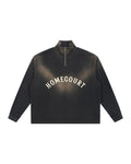 Homecourt Sun-Faded Quarter-Zip Heavyweight Sweater