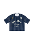 Homecourt Pinstripe Collared Jersey